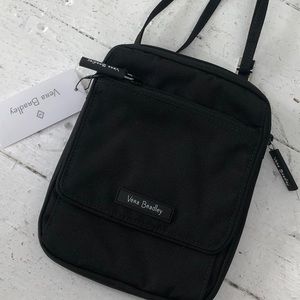 Vera Bradley mini hipster, crossbody black purse